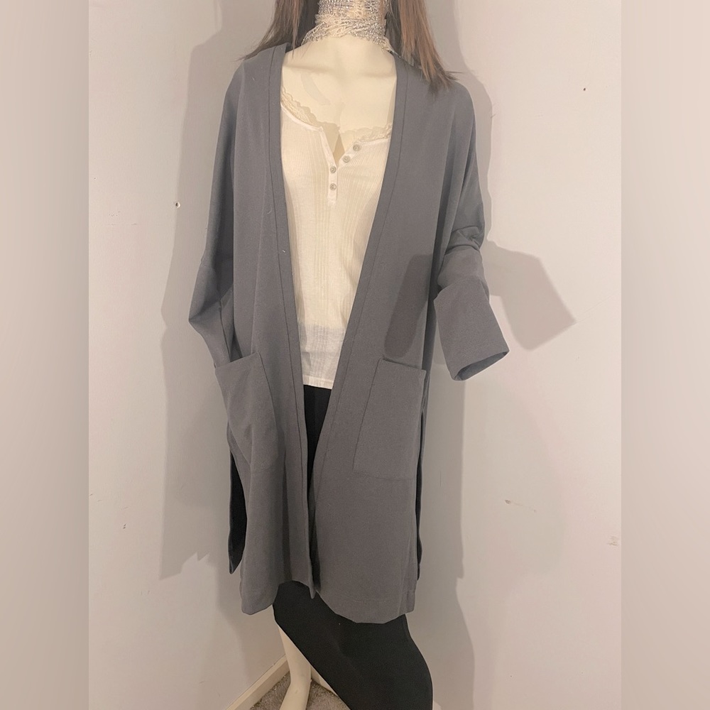 MPG sport Gray Duster new without tags from Forever 21